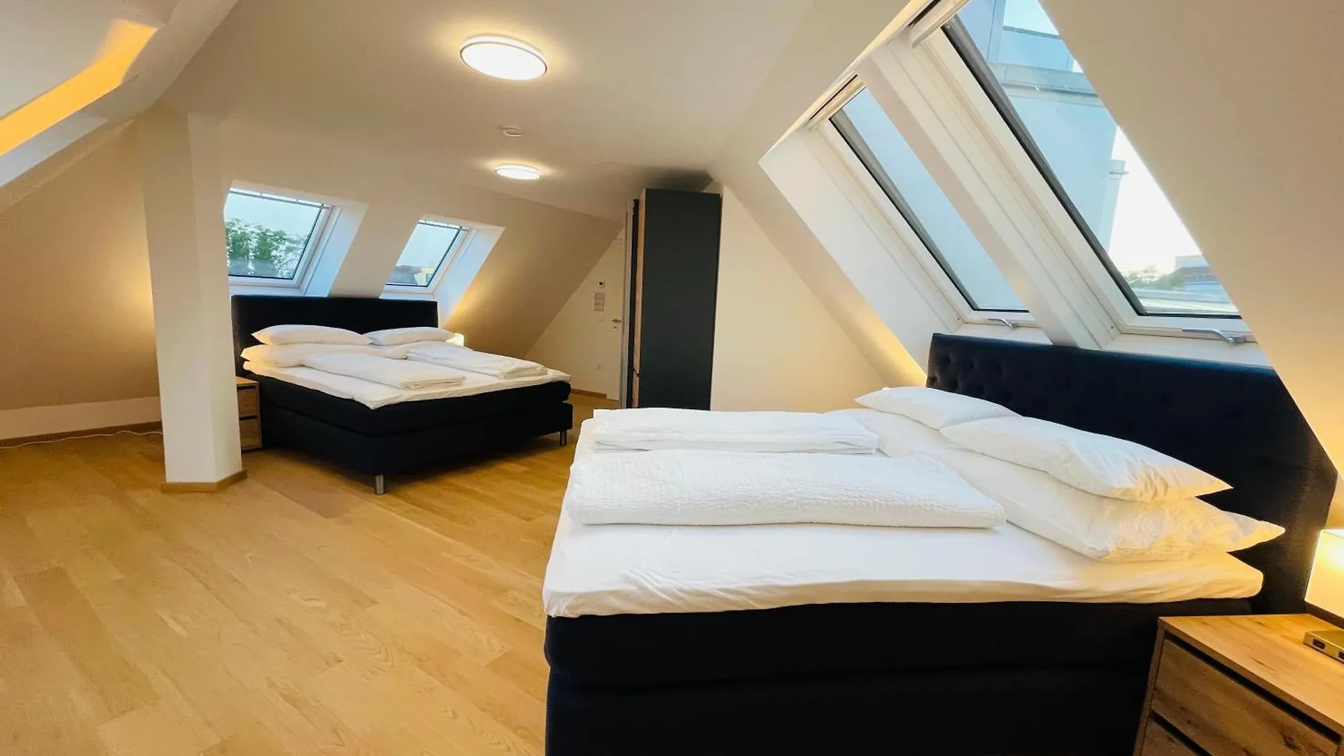 Spacious Penthouse Apartment - 4 Rooms For Up To 10 Guests - Contactless Check-In Vienna