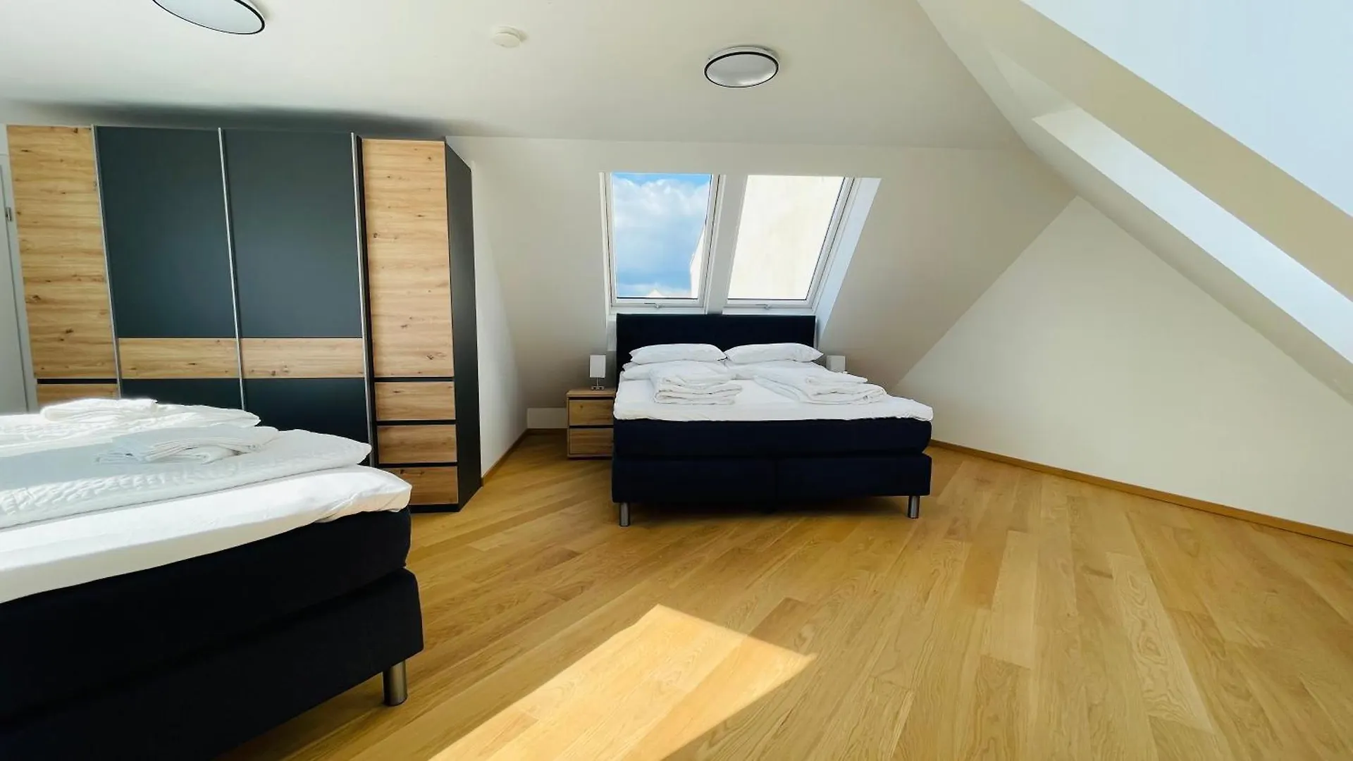 Spacious Penthouse Apartment - 4 Rooms For Up To 10 Guests - Contactless Check-In Vienna