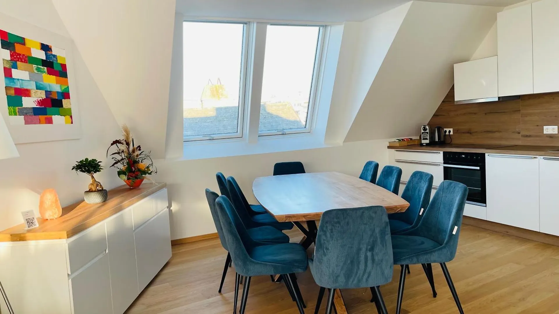 Spacious Penthouse Apartment - 4 Rooms For Up To 10 Guests - Contactless Check-In 비엔나