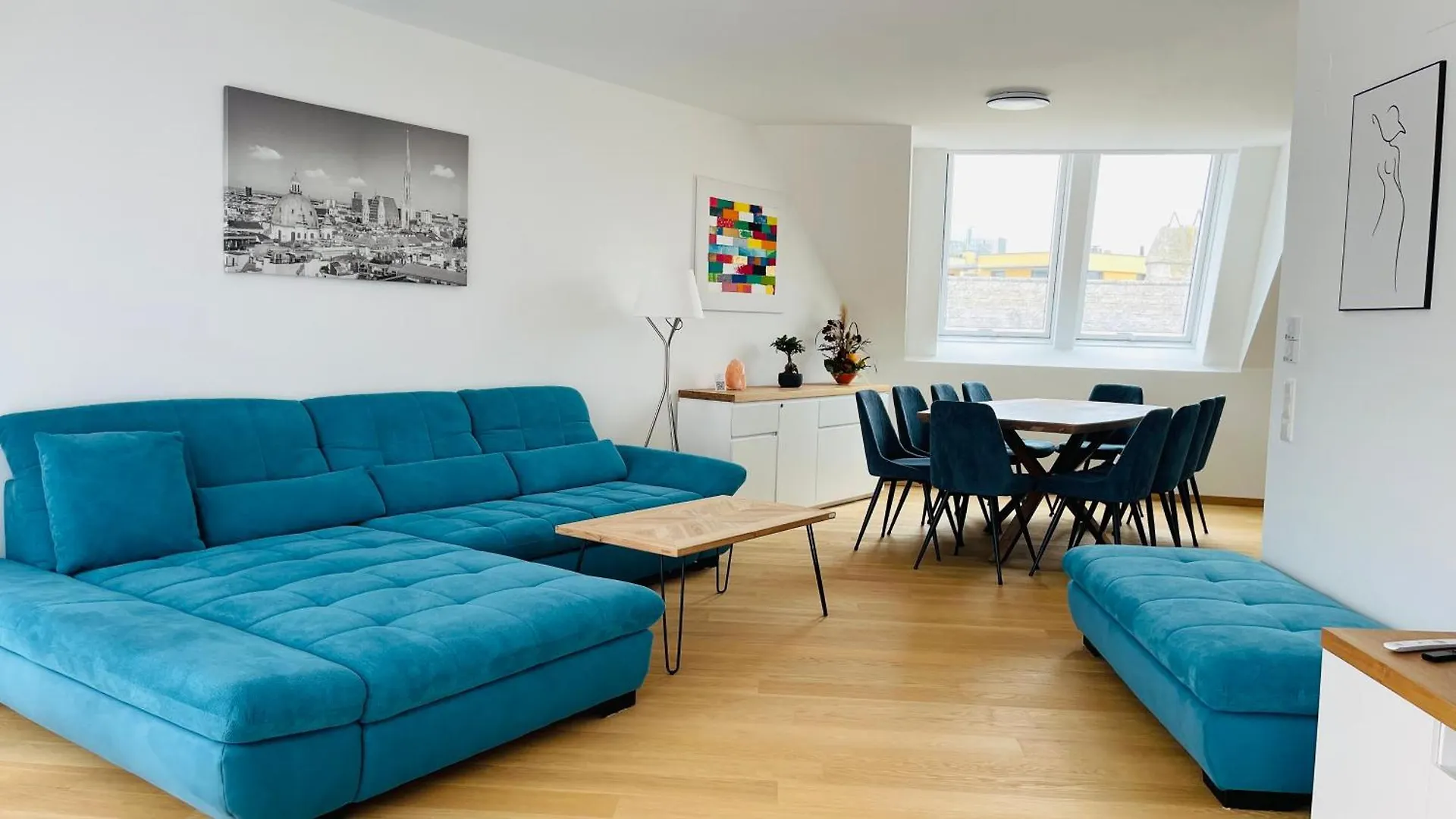 Spacious Penthouse Apartment - 4 Rooms For Up To 10 Guests - Contactless Check-In 비엔나